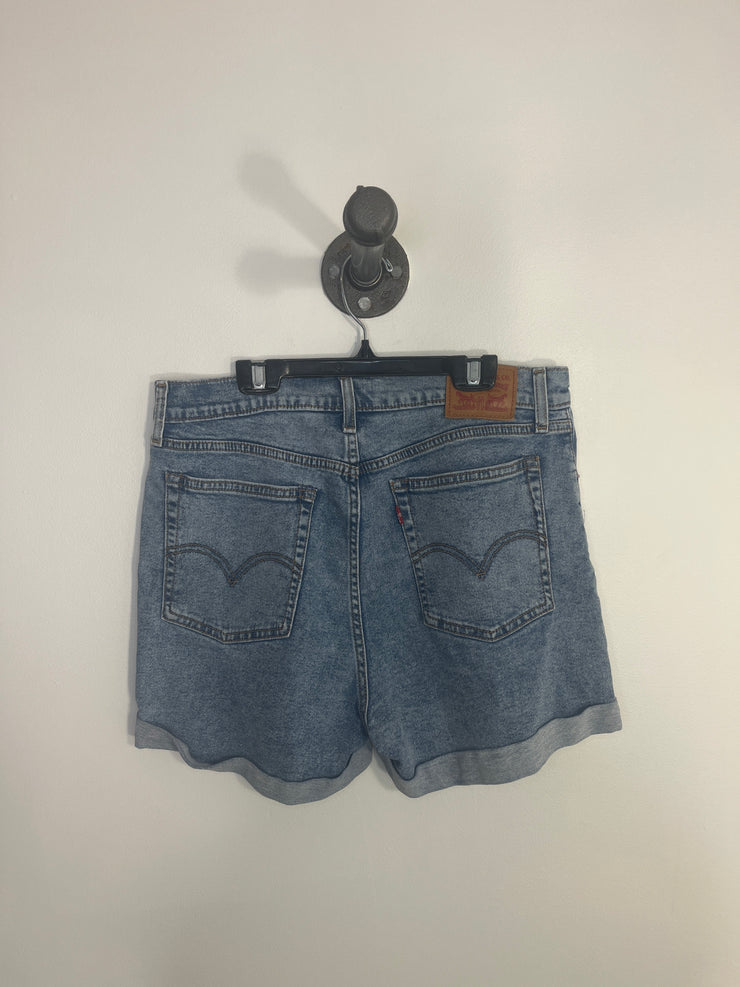 Pantalones cortos de mezclilla con cuña de Levi's