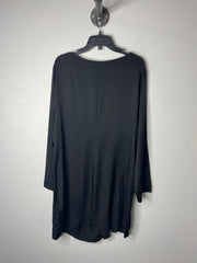 H&M Black Satin Dress