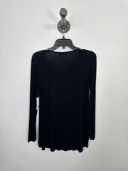 Grace & L. Blk Cross Lsv Shirt