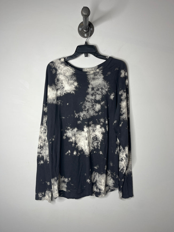 Hedge Black Tye Dye LngSlv