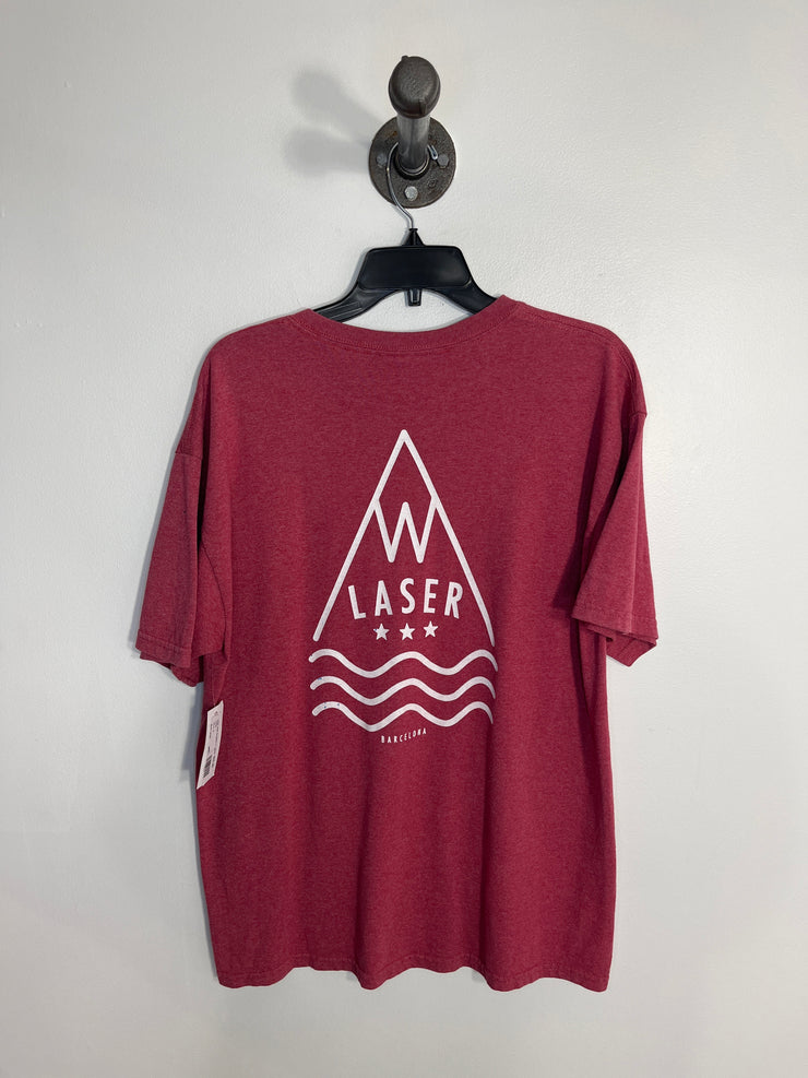 Laser Red Graphic T-Shirt