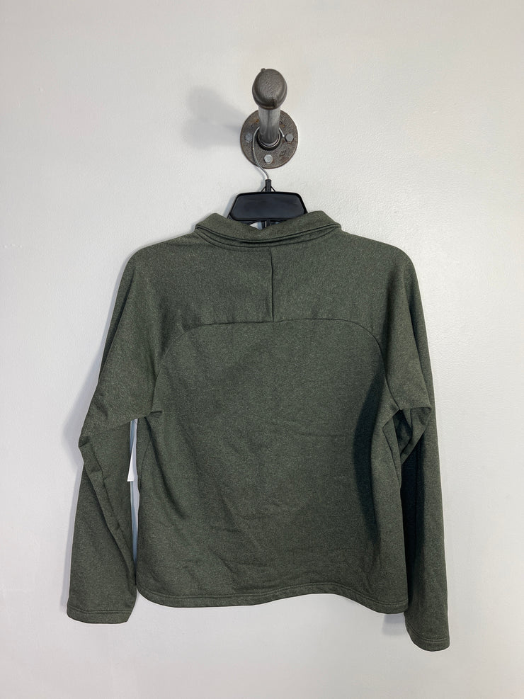 L.L Bean Green Half Zip