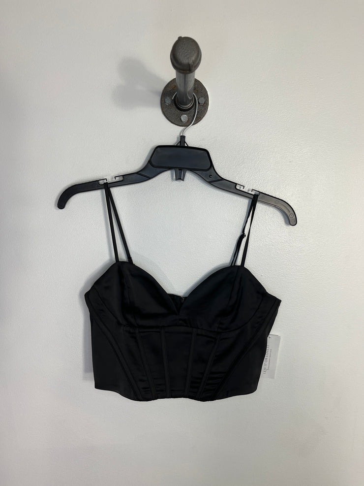 Dynamite Black Corset Top
