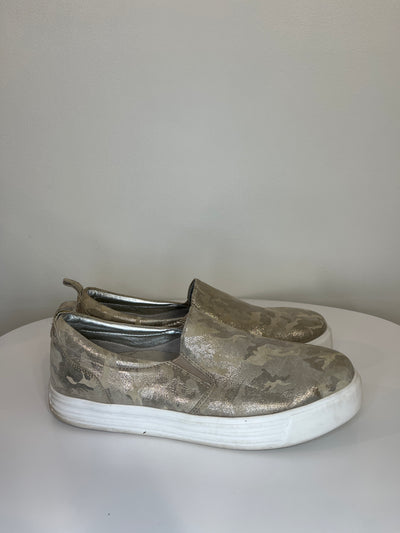 Earth Gry Camo Sparkle Slip-On