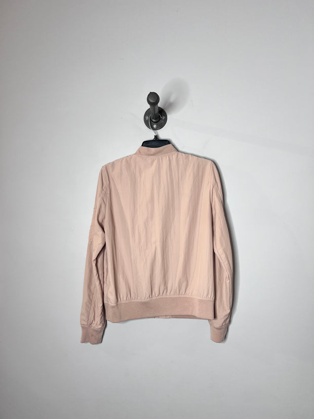 Zara Pink Thin Bomber Jacket