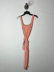 Wilfred Coral Maxi Wrap Dress