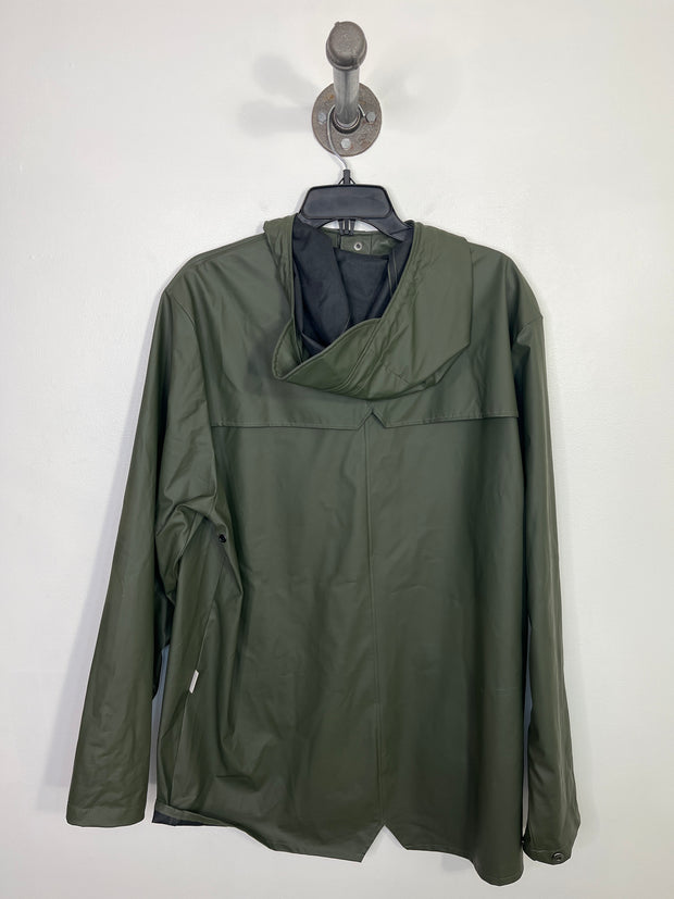 RAINS Green Rain Jacket