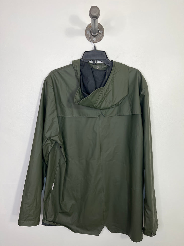 RAINS Green Rain Jacket