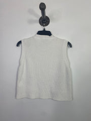 Zara White Sweater Vest