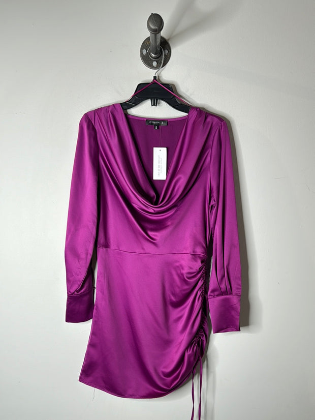 Dynamite Fuscia Lsv Dress