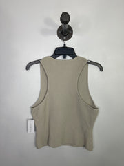 Babaton Cream Ribbed Tank