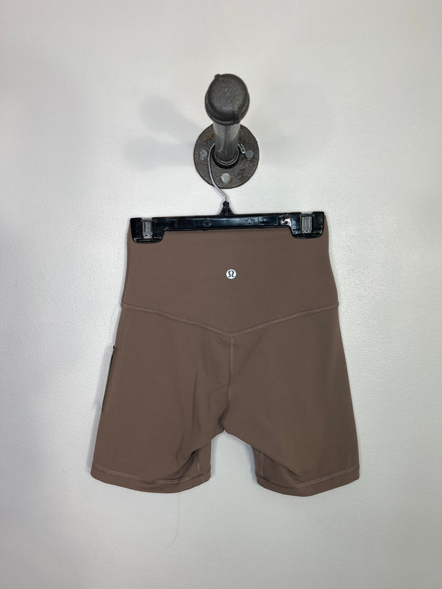 Lululemon Brown Biker Shorts