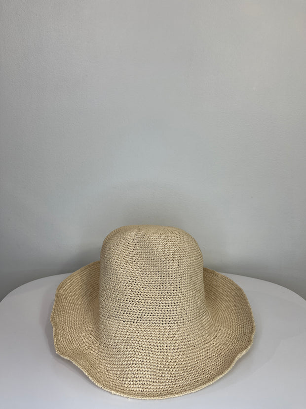 Parkhurst Beige Woven Sun Hat