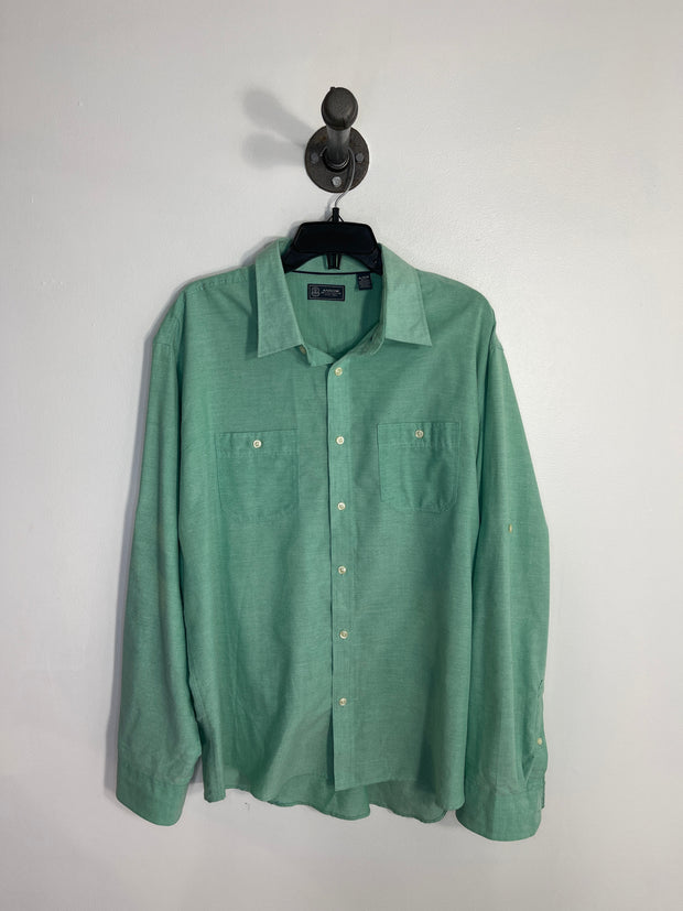 Arrow Mint LngSlv Button Up