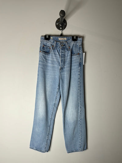 Levis Ribcage Straight Jeans