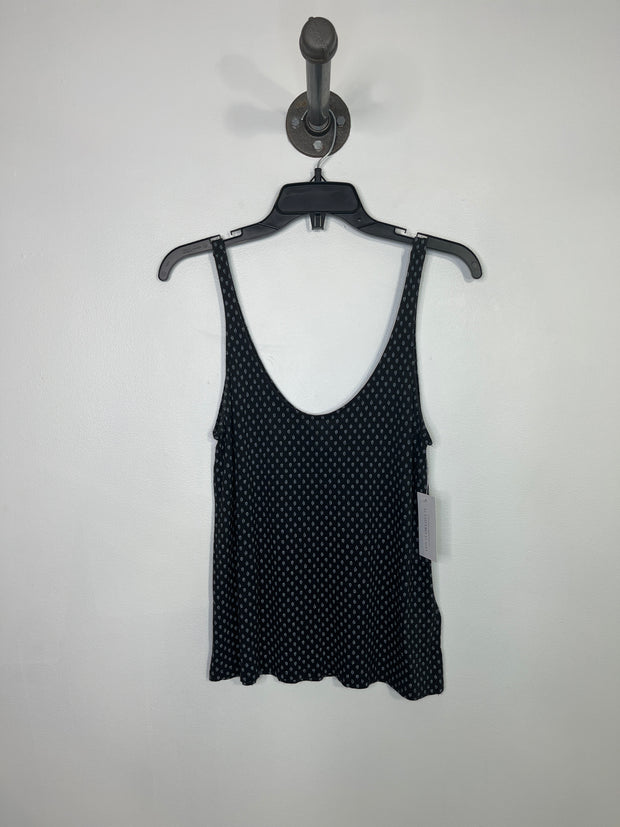 H&M Black Pattern Tank Top