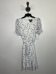 DKNY Wht/Blu Polka Dot Dress