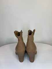 American E. Brown Ankle Boots