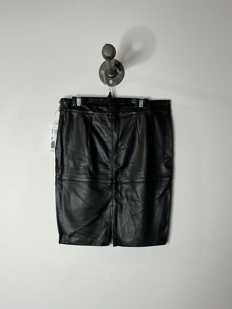 Vero Moda Black Leather Skirt
