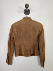 Danier Brown Leather Jacket