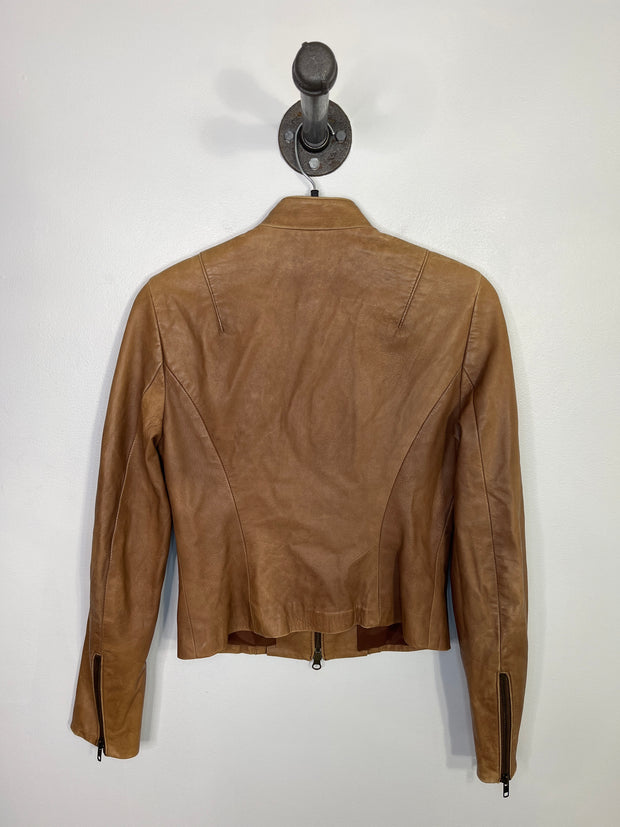Danier Brown Leather Jacket