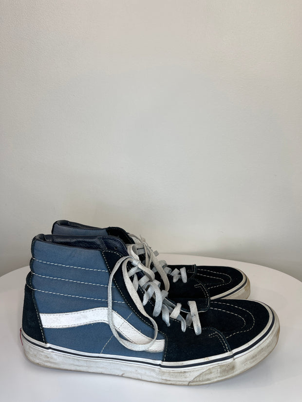 Vans Blue/Blk HighTop Sneakers
