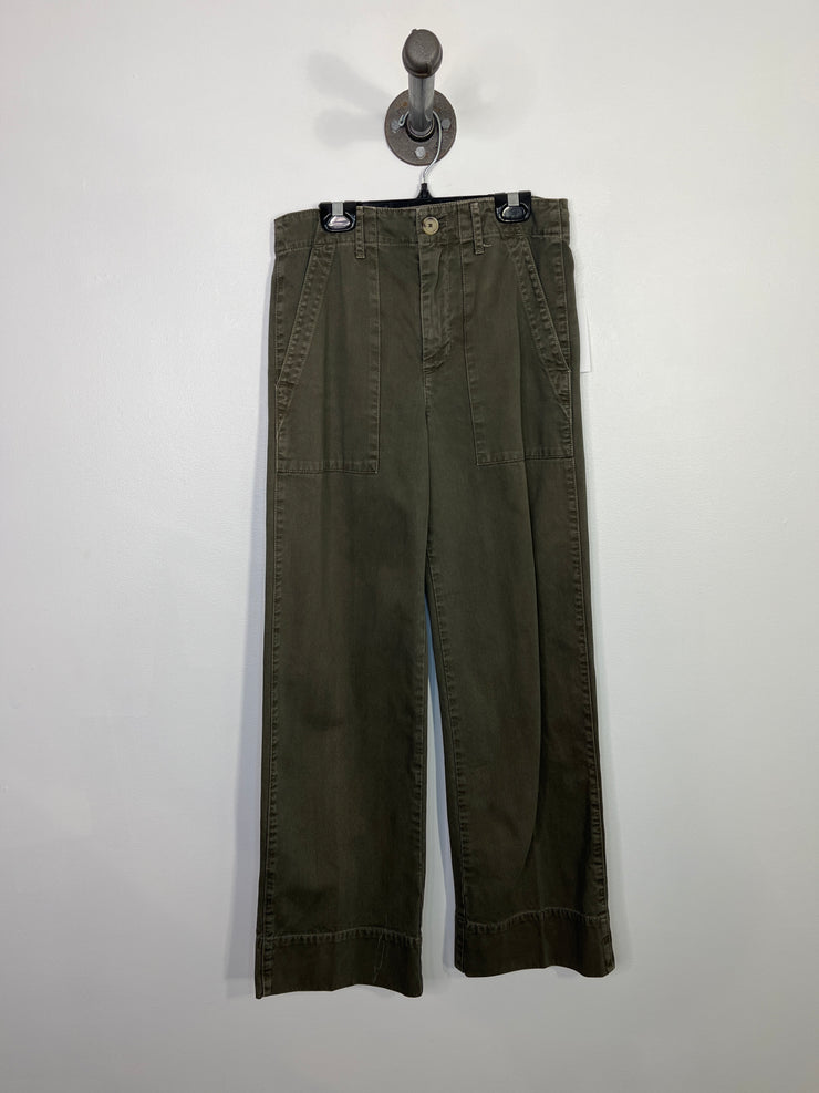 Velvet Green Cargo Pants