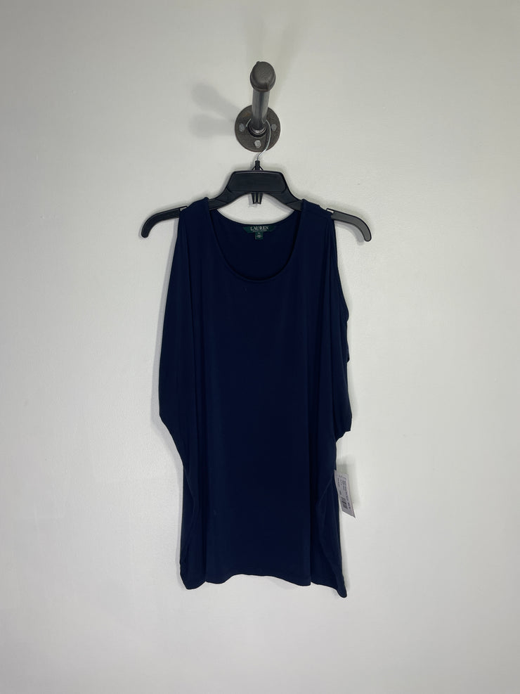 Ralph Lauren Navy Blouse