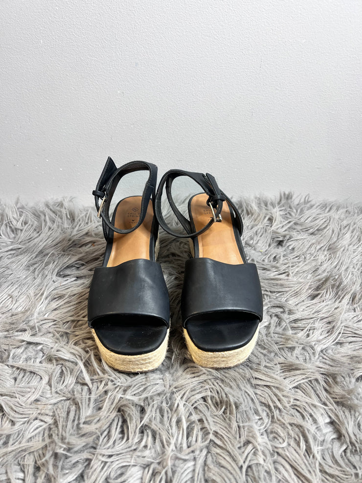 Call It Spring Black Sandals