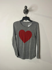 Cha Sor Grey Heart Longsleeve