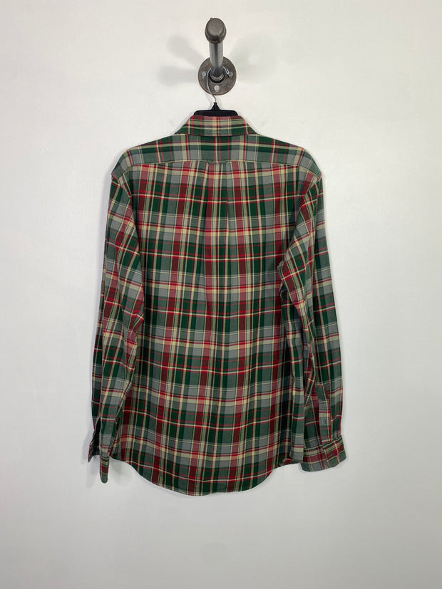 Ralph L. Grn Flannel Button-Up