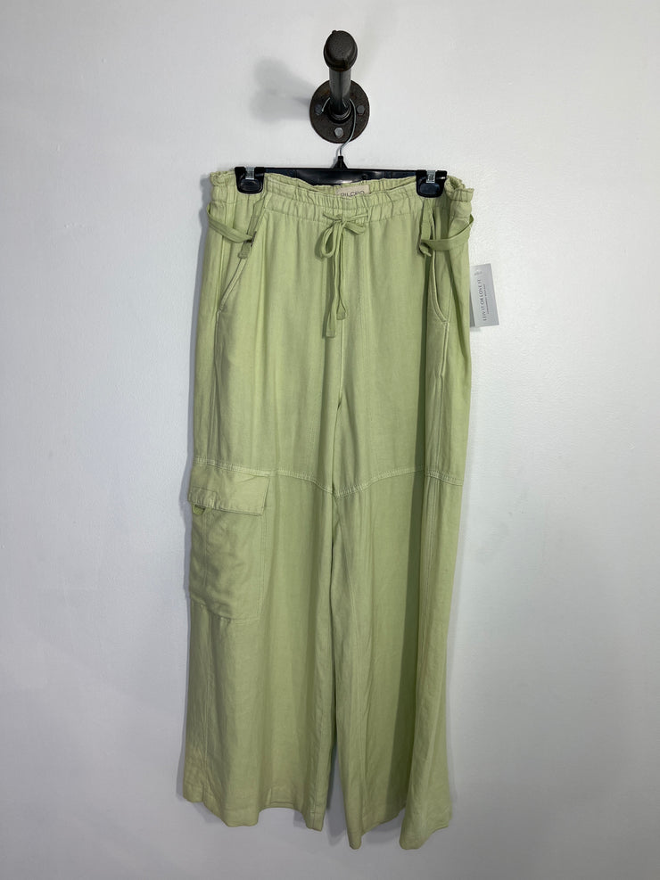 Pilcro Light Green Wide Pants