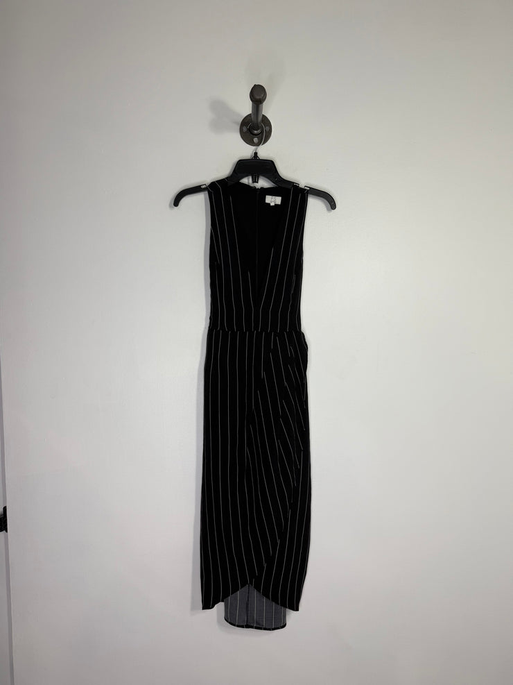 PSTheLabel Striped Tank Dress