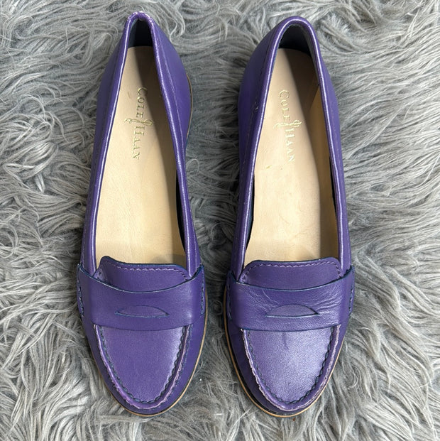 Cole Haan Purple Loafers