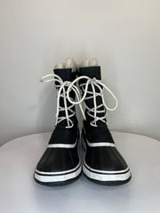 Sorel Blk/Wht Lace Winter Boot