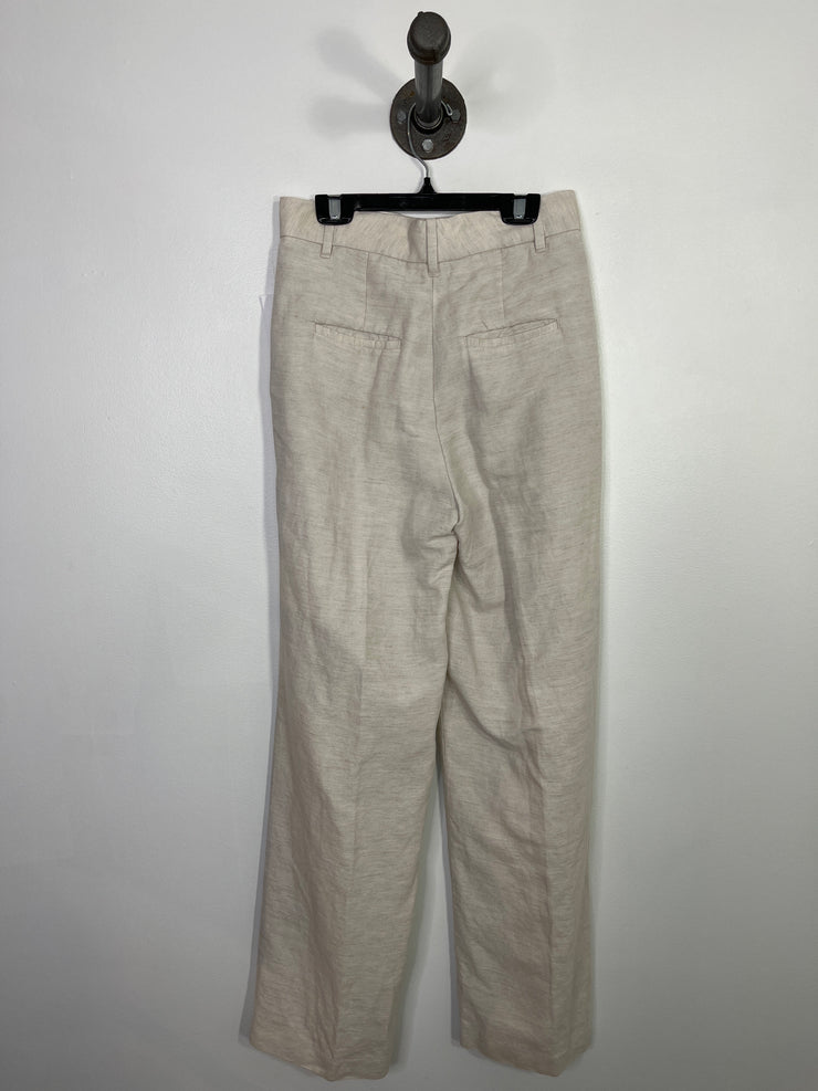 Wilfred Cream Linen Trousers