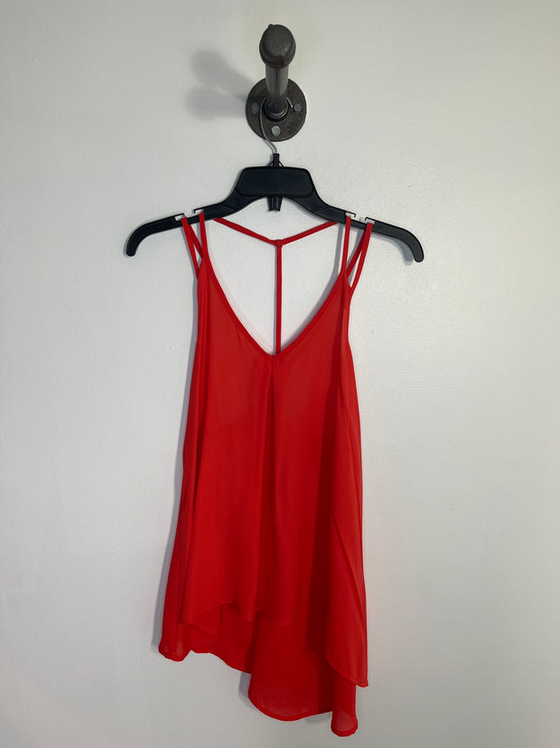 George's Friend Coral Blouse