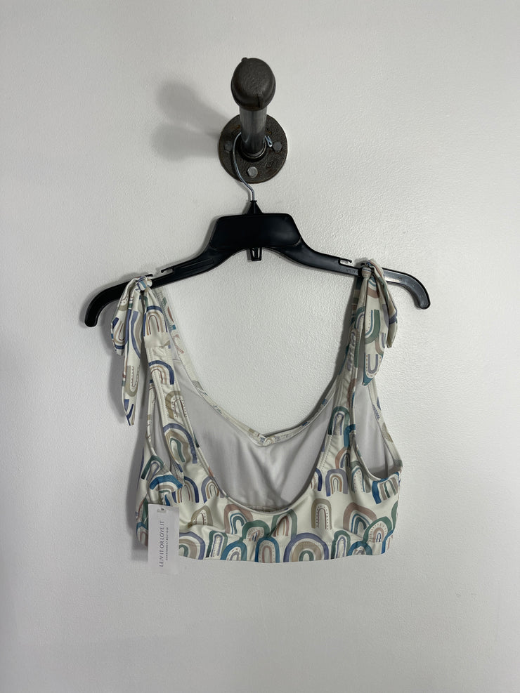 Honey.S Wht Patterned Bikini