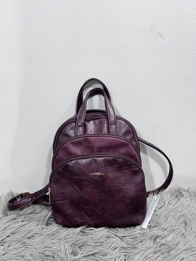 Espe Plum Backpack Purse