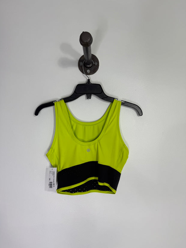 Lululemon Neon Yellow&Blk Tank
