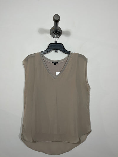 Dynamite Taupe Blouse