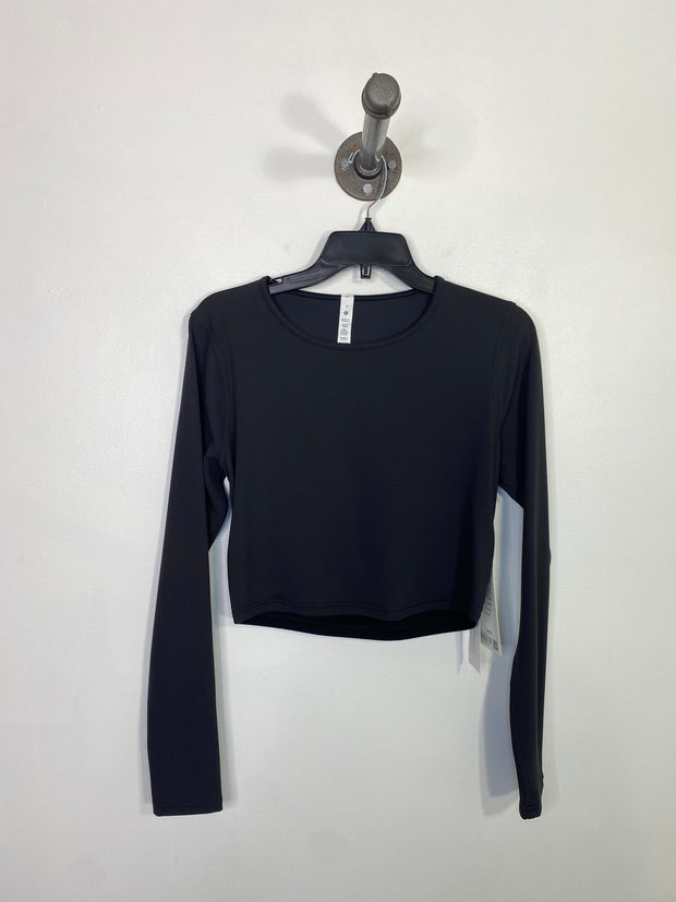 Lululemon Blk Logo Elastic Lsv