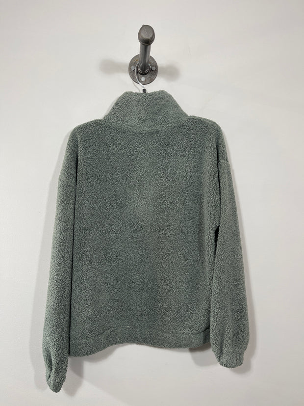 Hem&Thread Grn Fleece PullOver