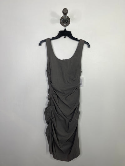 Papillon Grey Scrunch Dress