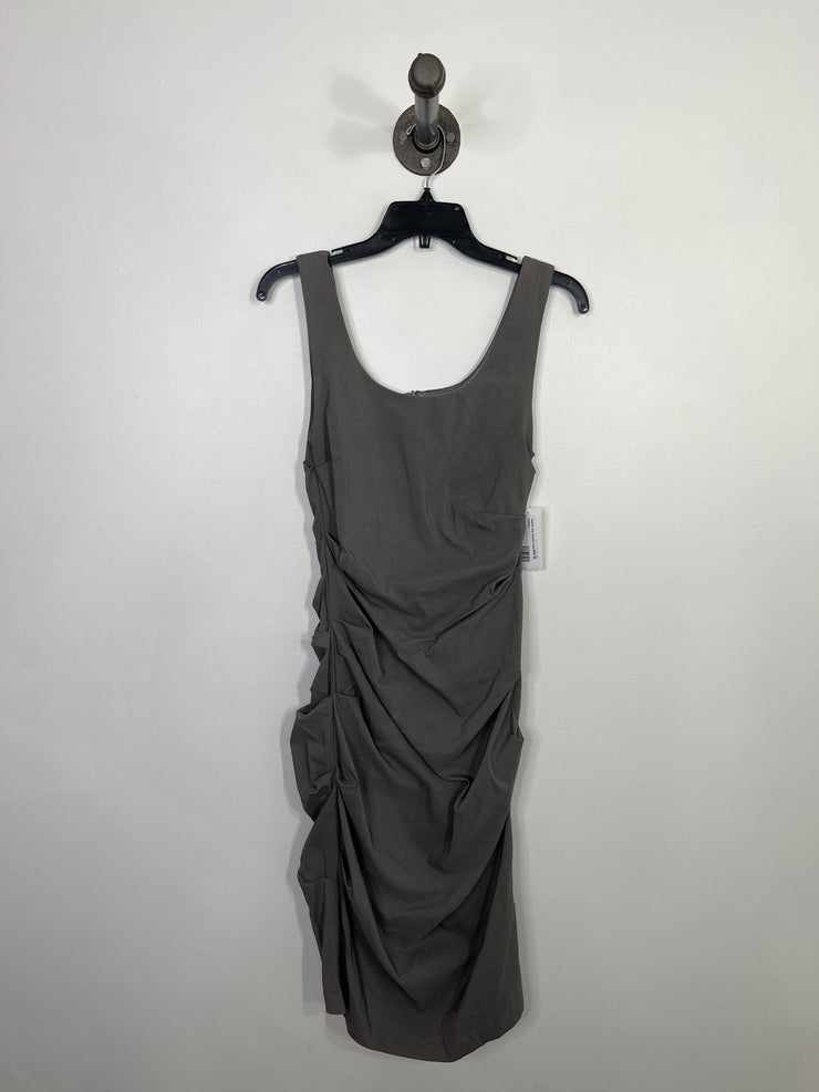 Papillon Grey Scrunch Dress