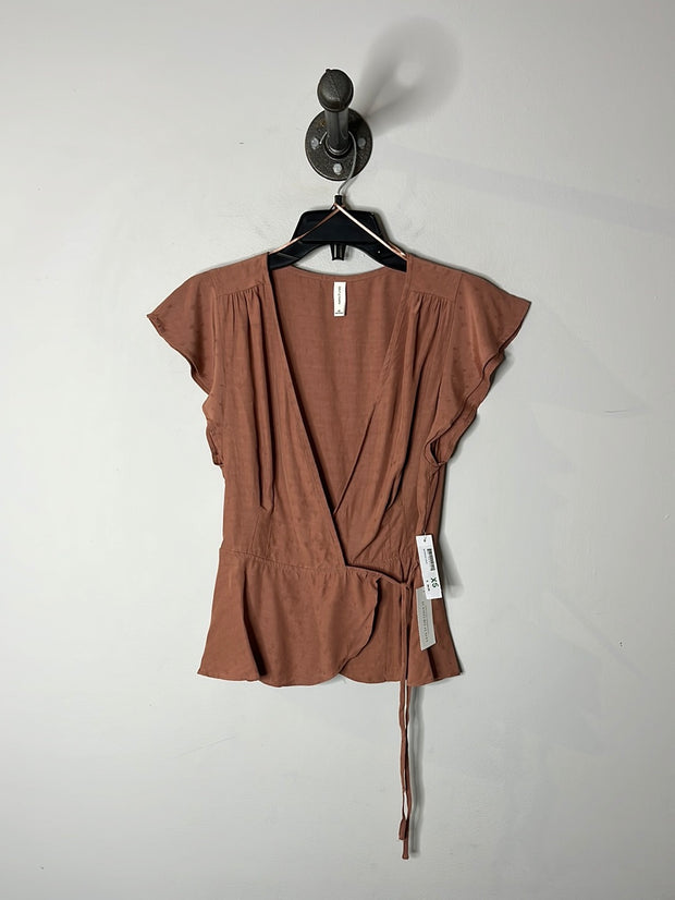 Gentle Fawn Pink Wrap Shirt