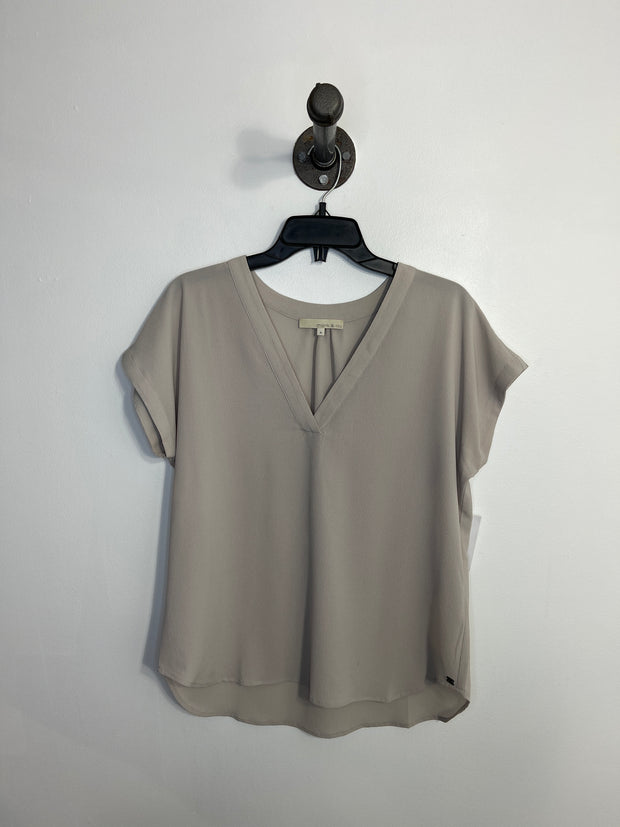 Monk & Lou Beige Blouse