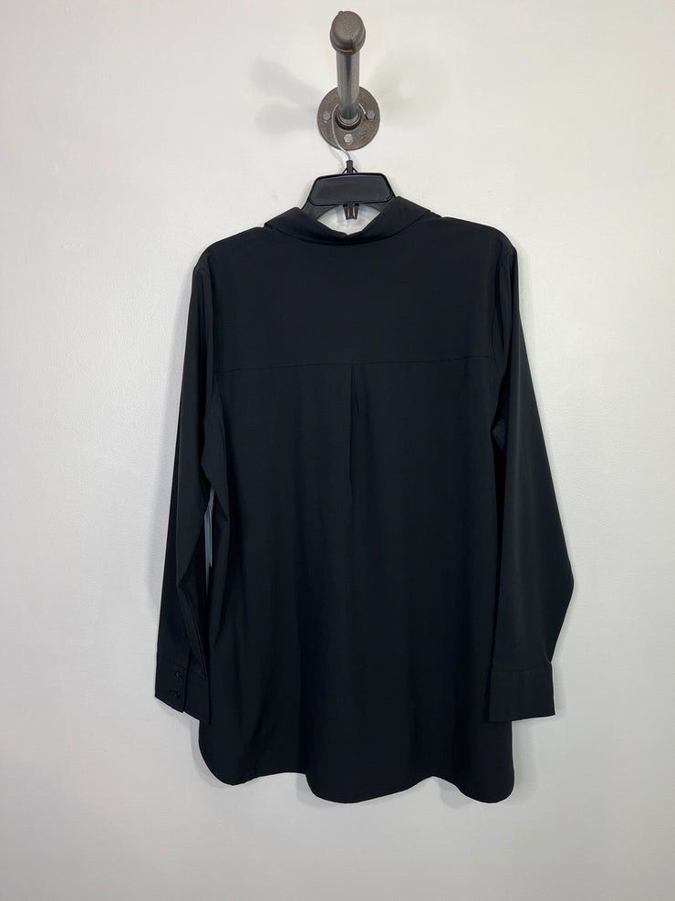 Modern Ambition Black ButtonUp