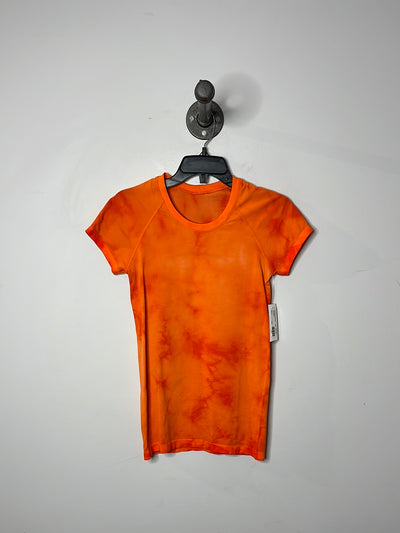 Lululemon Orange T-Shirt