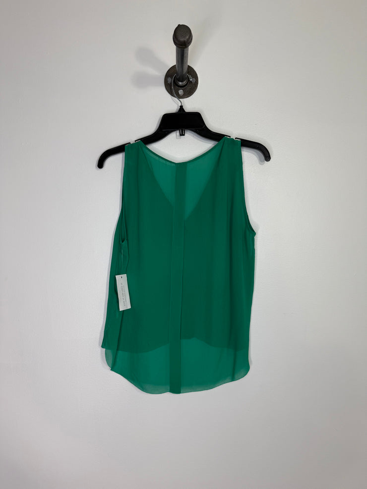 Wilfred Green Silk Tank Blouse